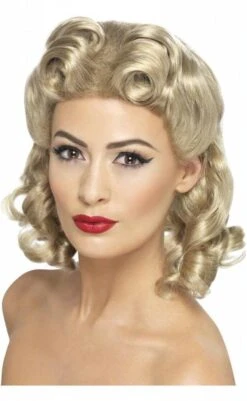 40's Sweetheart Pruik Blond