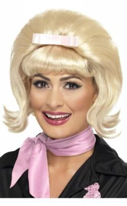 50's Pruik Blond Antje