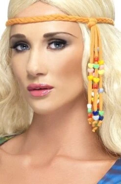 60's Hippie Kralen Hoofdband