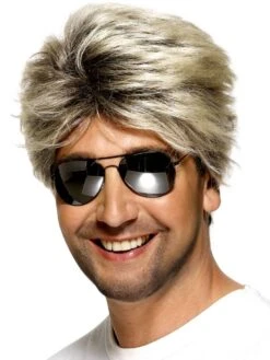 80's Street Pruik Man