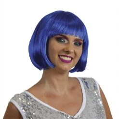 Bobline Pruik Felblauw