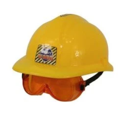Bouwhelm Met Bril