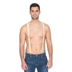 Bretels Glitter Goud