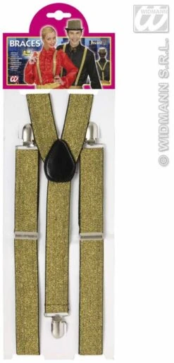 Bretels Lurex Goud -Pruikentopper Exporteren Winkel bretels lurex goud 3