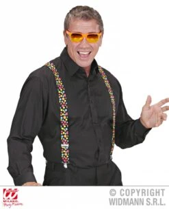 Bretels Met Gekleurde Bollen -Pruikentopper Exporteren Winkel bretels met gekleurde bollen 2