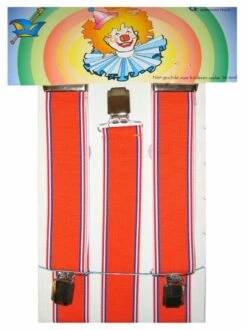Bretels Oranje Met Rood-wit-blauw Randje