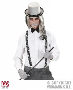 Bretels Schedel -Pruikentopper Exporteren Winkel bretels schedel 2