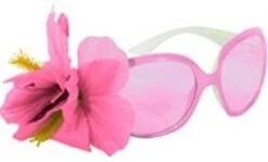 Bril Audry Roze Met Bloem