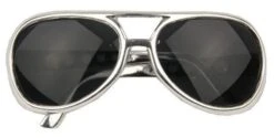 Bril Elvis Zilver