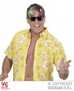 Bril Papegaai En Palmboom -Pruikentopper Exporteren Winkel bril papegaai en palmboom 2