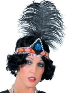 Charleston Haarband Met Veer