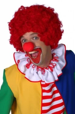 Clownspruik Rood