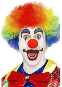 Crazy Clown Pruik