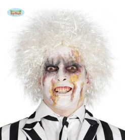 Crazy Pruik Wit