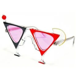 Funbril Cocktail Rood/zwart