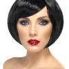 Glamour Pruik Bobline Zwart