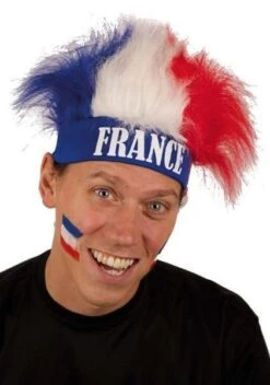 Haarband + Pruik Frankrijk