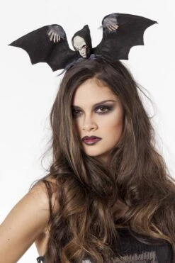 Haarband Skelet Met Vleugels