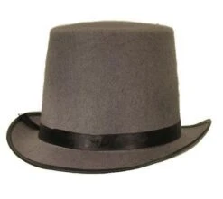 Hoge Hoed Vilt Grijs