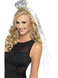 Hoofdband Met Ring En Sluier