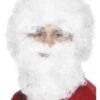 Kerstmannen Pruik Met Baard
