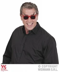 Uitgelichte producten -Pruikentopper Exporteren Winkel lieveheersbeestje bril 1