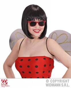 Lieveheersbeestje Bril -Pruikentopper Exporteren Winkel lieveheersbeestje bril 2