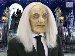 Masker Butler Met Pruik