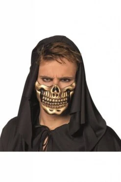 Masker Mond Horror Goud