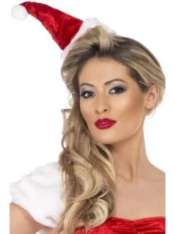 Mini Kersthoedje Op Haarband