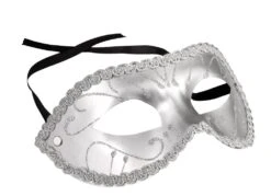 Oogmasker Merel Zilver