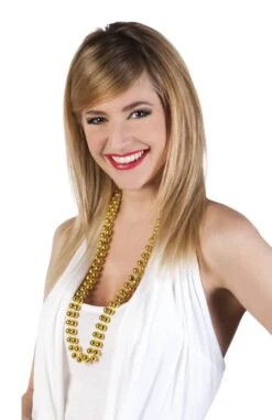 Parelketting Goud 2 Stuks