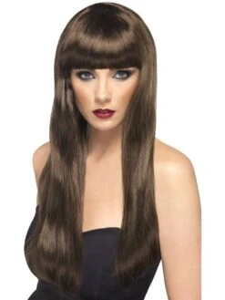 Party Pruik Pony Bruin