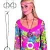 Peace Ketting + Oorbellen