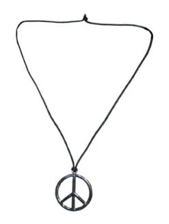 Peace Ketting Zilver