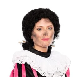 Pieten Pruik Dames Met Staartjes Luxe