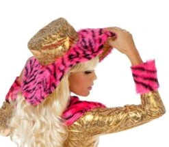 Pimp Hoed Pink Vrouw