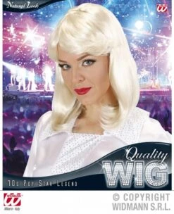 Pruik 70's Popster Agnetha -Pruikentopper Exporteren Winkel pruik 70s popster agnetha 2