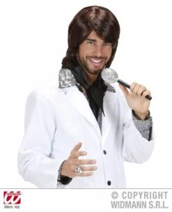 Pruik 70's Popster Benny