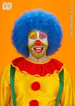 Pruik Afro Blauw Extra Krul Elite -Pruikentopper Exporteren Winkel pruik afro blauw extra krul elite 2