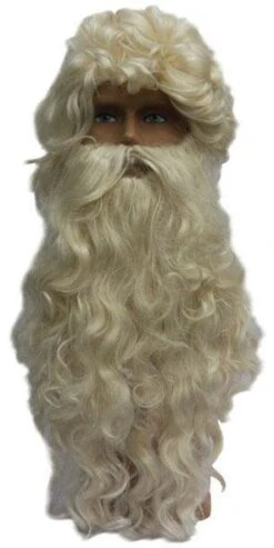 Pruik + Baard Sint
