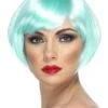 Pruik Babe Kort Aqua
