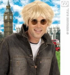 Pruik Beat Blond