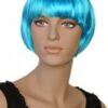 Pruik Bobline Kort Turquoise Brooke