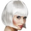 Pruik Bobline New Look Wit