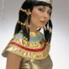 Pruik Cleopatra Inclusief Hoofdband En Kraag