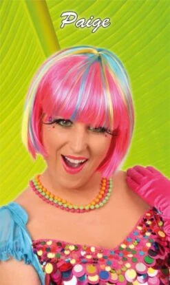 Pruik Funky Bobline Paige