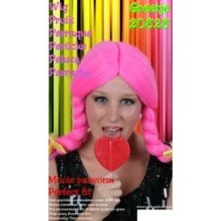 Pruik Greetje Pink