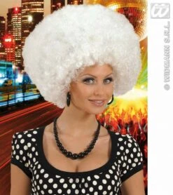 Pruik Jimmy Oversized Wit