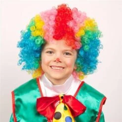 Pruik Kind Krul Multi